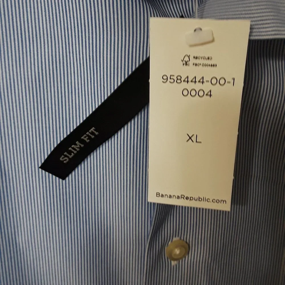 Banana Republic Non Iron Short Sleeve Shirt